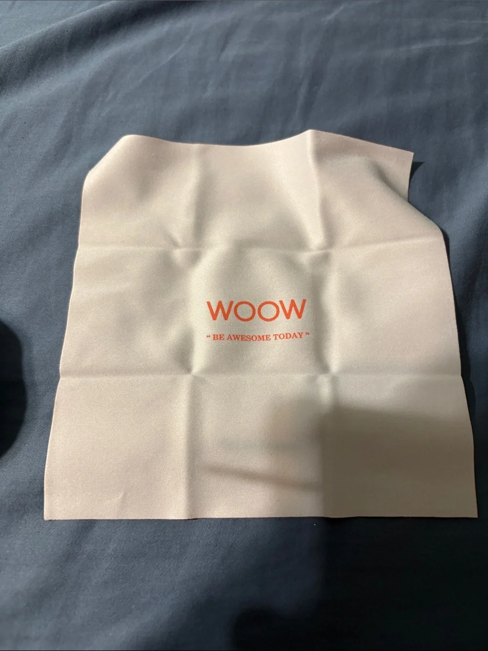 Green Eyeglass Case with Orange Cleaning Cloth
